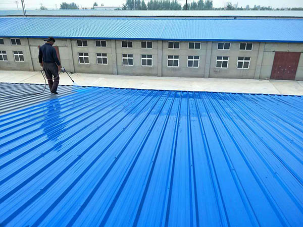 桃山 彩钢瓦喷漆翻新工业厂房、仓库